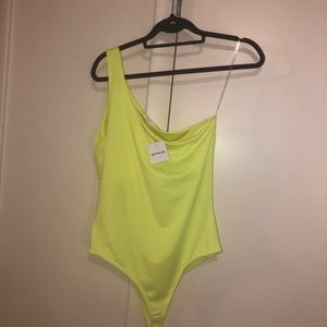 Forever 21 One shoulder body suit brand new